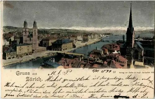 Gruss aus Zürich -190638