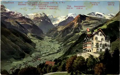 Braunwald - Gasthaus Alpenblick -161662
