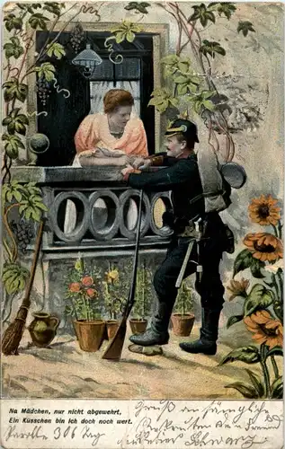 Soldat mit Frau -189152