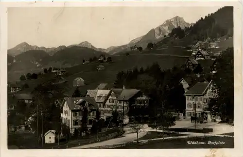 Wildhaus - Dorfplatz -198542