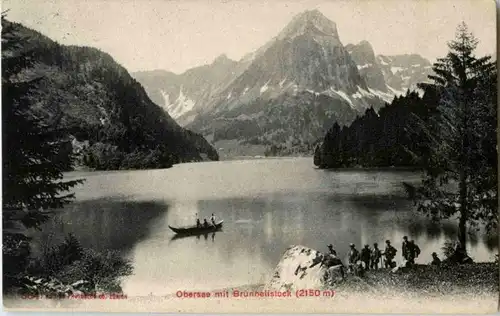 Obersee mit Brünnelistock -161712