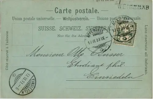 Gruss aus Appenzell - Litho -189110