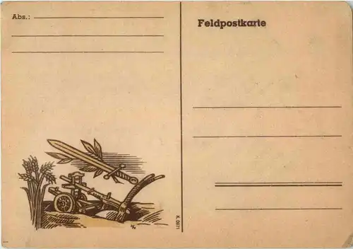 Feldpostkarte -189458