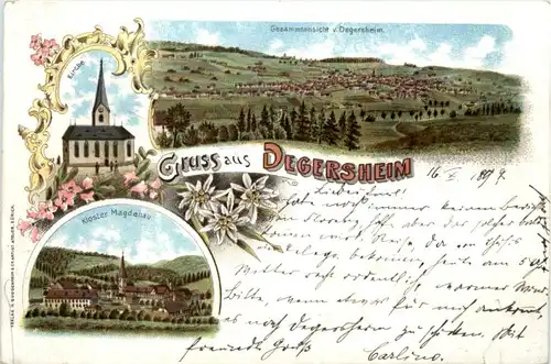 Gruss aus Degersheim - Litho -198770