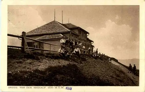 Gruss von der Hochalp -161940