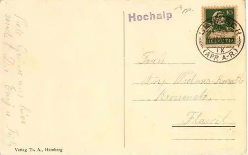 Gruss von der Hochalp -161940