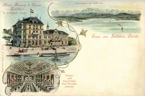 Grussaus Zollikon - Hotel Zollikon - Litho -189668