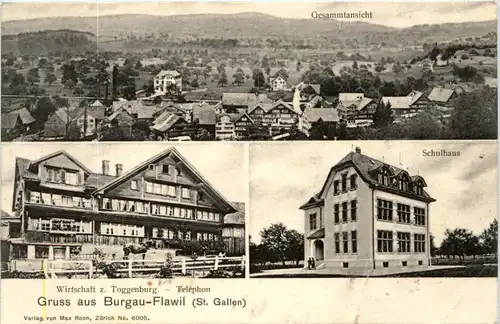 Gruss aus Burgau Flawil -198972