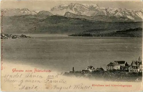 Gruss vom Zürichsee -189798