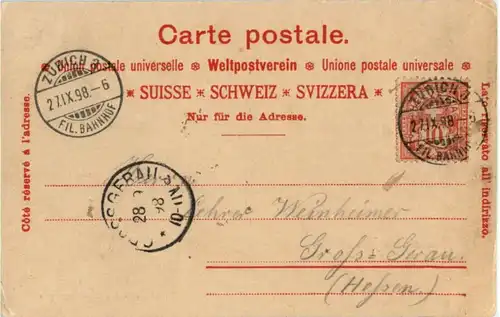 Gruss vom Zürichsee -189798