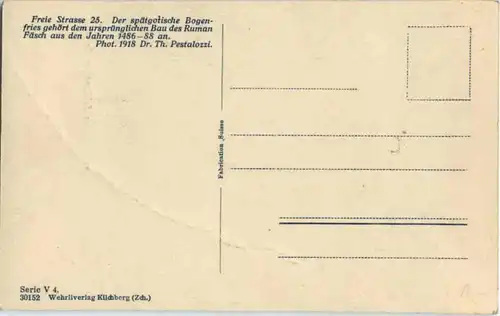 Basel - Zunfthaus zum Schlüssel -191570