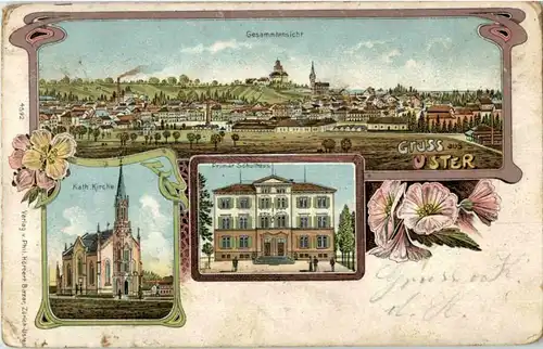 Gruss aus Uster - Litho -190364