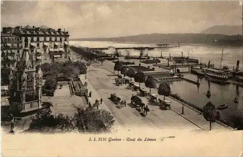 Geneve - Quai du Leman -162316