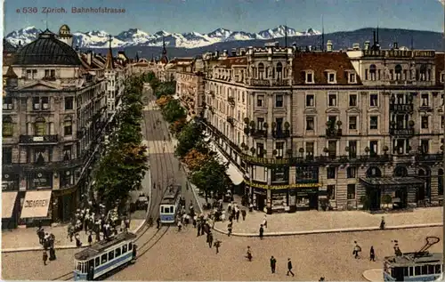 Zürich - Bahnhofstrasse -189950