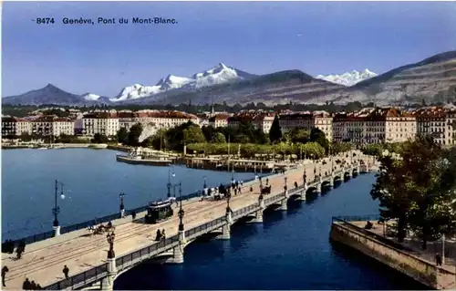 Geneve - Pont du Mont Blanc -162484