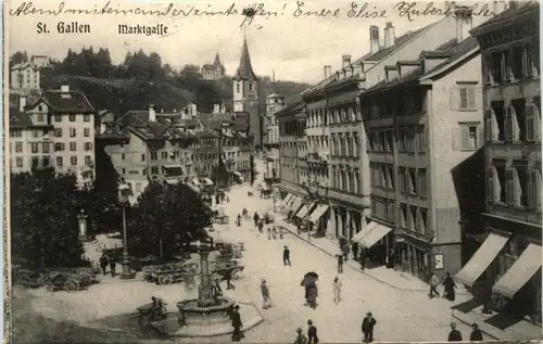 St. Gallen - Marktgasse -199348