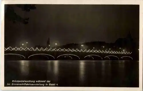 Basel Brückenbeleuchtung Binnenschiffahrtsausstellung -192008