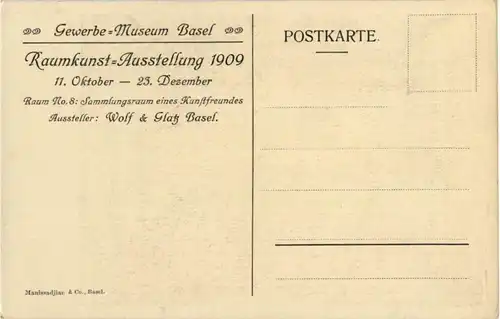 Basel - Raumkunst Ausstellung 1909 -192094