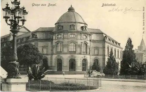 Basel - Bibliothek -191912