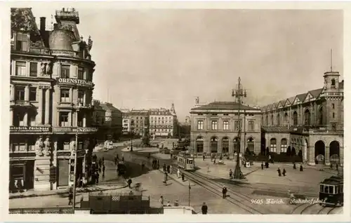 Zürich - Bahnhofplatz -190464