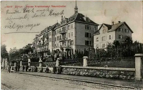 Zürich - Krankenasyl Neumünster -190650