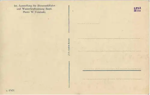 Basel Festbeleuchtung 1926 -192012