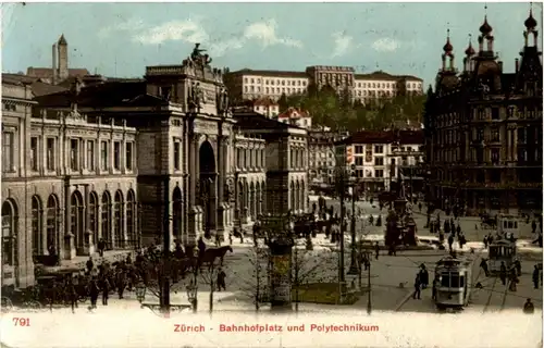 Zürich - Bahnhofsplatz -163192