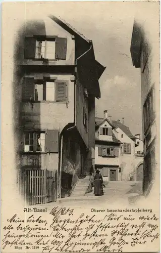 Basel - Oberer Leonhardsstapfelberg -191400