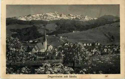 Degersheim mit Säntis -163588