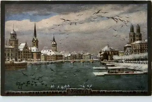 Zürich im Winter -192762
