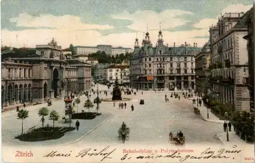 Zürich - Bahnhofplatz -193038