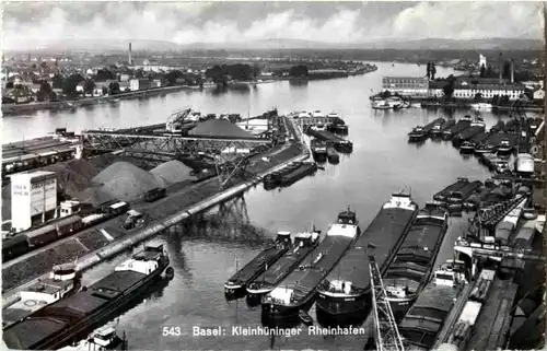 Basel - Kleinhüniger Rheinhafen -191426
