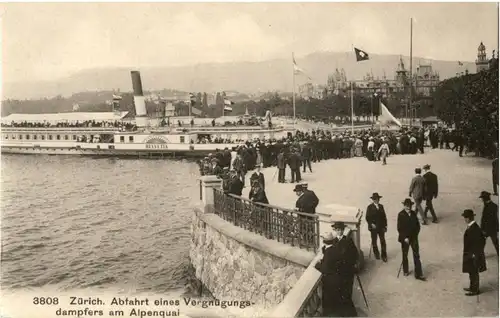 Zürich - Vergnügungsdampfer -193166