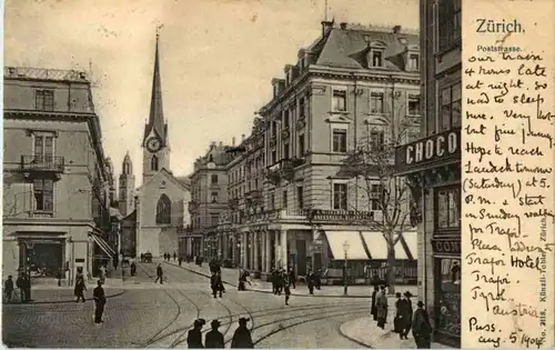 Zürich - Poststrasse -192886