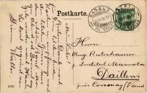 Basel - Hauptpost -191656