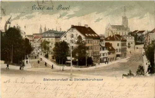 Basel - Steinenvorstadt -191924