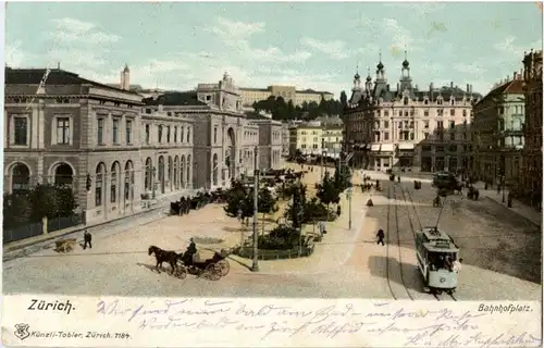 Zürich - Bahnhofplatz -193040