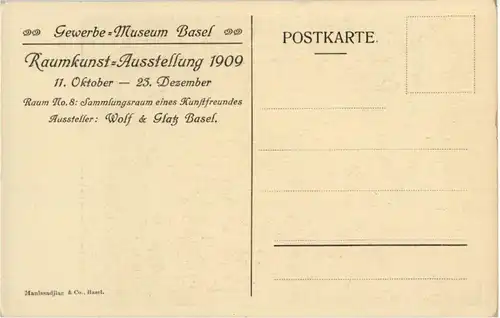 Basel - Raumkunst Ausstellung 1909 -192088