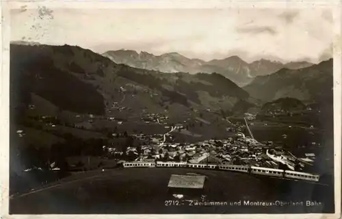 Zweisimmen - Montreux Oberland Bahn -192284