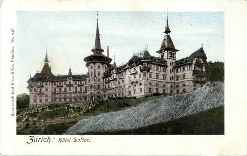 Zürich - Hotel Dolder - Karl Braun -192728