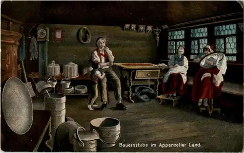 Bauernstube - Appenzeller Land -N7674