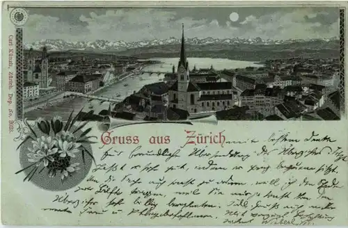 Gruss aus Zürich - Litho 1897 -192788
