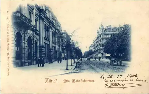 Zürich - Bahnhofstrasse -192896