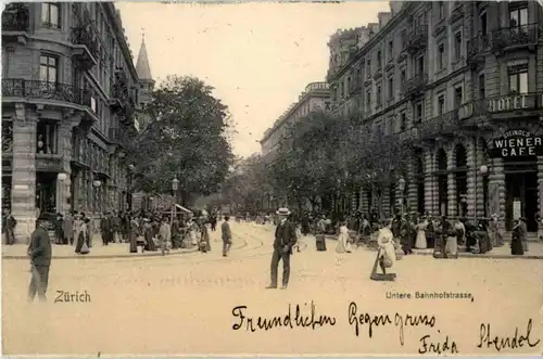 Zürich Untere Bahnhofstrasse -192920