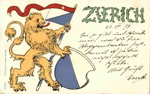 Zürich - Litho -192536