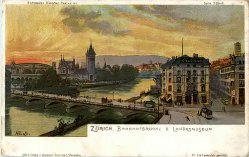 Zürich - Litho -192578