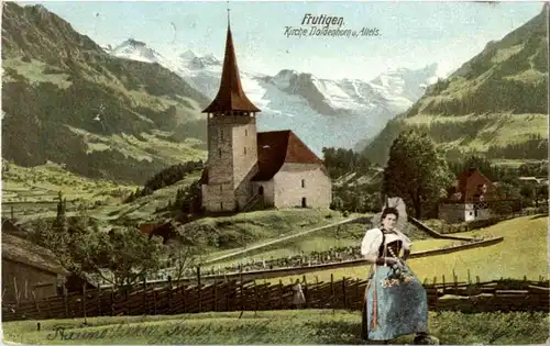 Frutigen - Kirche Doldenhorn -164816