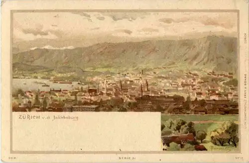 Zürich - Litho -193124