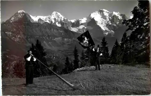 Eiger Mönch Jungfrau - Fahnenschwinger -165004