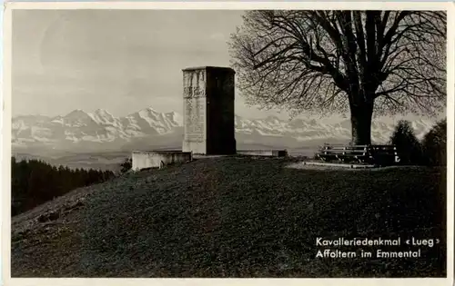 Affoltern im Emmental - Kavalleriedenkmal Lueg -165100